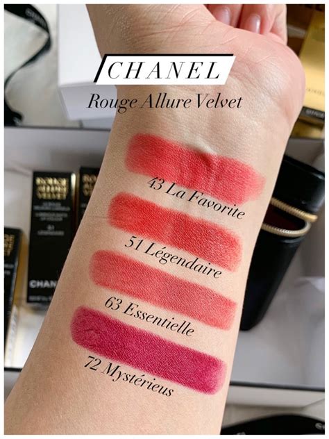 Chanel Rouge Allure Velvet • Lipstick Review & Swatches